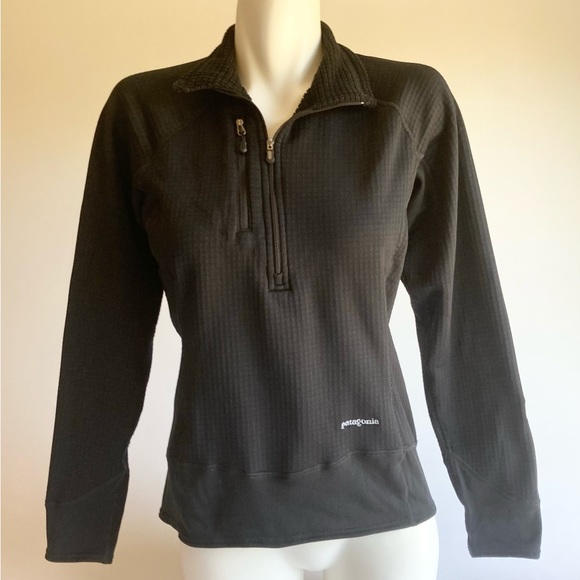 Patagonia Black Polyester 1/3 Zip Jacket size S - Picture 14 of 14